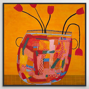 Singing Silly Songs by Robin Kerr  Image: Framed black