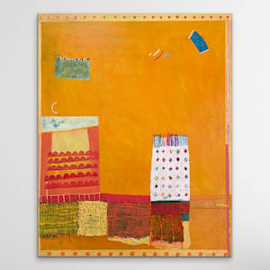 The Leaves are Falling Upwards by Robin Kerr  Image: Hanging unframed