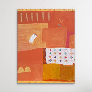 The Wind Blew them Crazy Diptych Left side by Robin Kerr, Image 2.