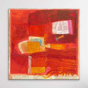 Singing With the Thunder by Robin Kerr  Image: Hanging unframed