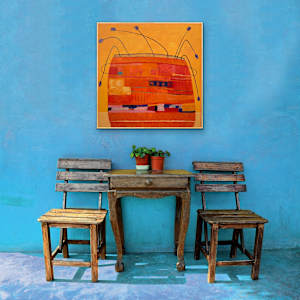 We’ve Time for Another Coffee by Robin Kerr  Image: In situ