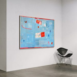 Would You Hold the Ladder Please by Robin Kerr  Image: In situ side view