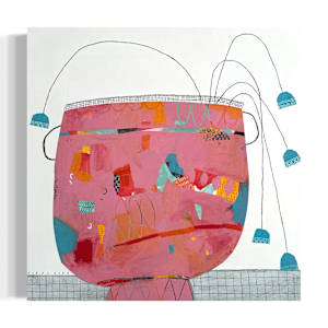 Lacy Pink Socks by Robin Kerr, Image 2.