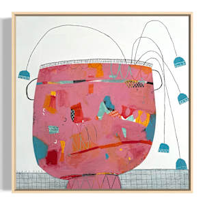Lacy Pink Socks by Robin Kerr, Image 3.