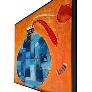 Talking Together by Robin Kerr  Image: Side view