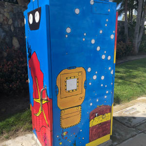 Diving Bell by Student Artists: OAB Orange Avenue