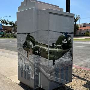 Art Outside the Box Take 2: 3rd and Orange Avenue by Griffen Wong, Juniper Clark