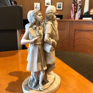 League of Wives Memorial by Christopher Slatoff, Elisabeth Pollnow 