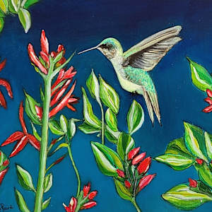 Little Visitor by Virginia Baird