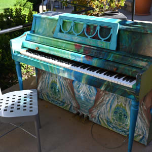 Sit a Spell & Play a Tune - Adella Ave by Tina Christiansen