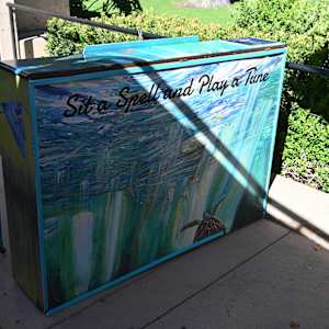 Sit a Spell & Play a Tune - Adella Ave by Tina Christiansen 