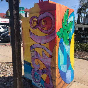 92118 by Student Artists: OAB Orange Avenue