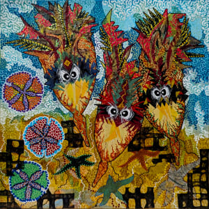 Boho Lowtide Kelp Dance Party by Penelope Quinn