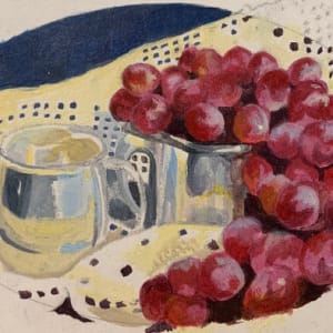 silver and Grapes