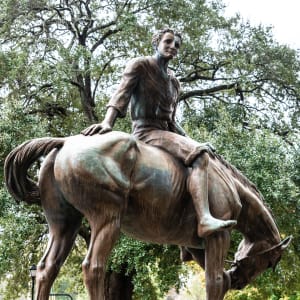 Young Andrew Jackson on a Horse by Anna Hyatt Huntington