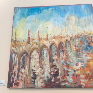 Exuberant Bridge View by Debbie Martin