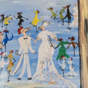 Funky Chicken Wedding Party by Ernest Lee 