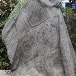AIDS Awareness Sculpture by Estelle Frierson 