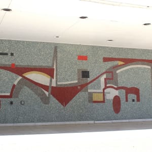 Byrnes Building Mosaic by Gilmer Petroff 