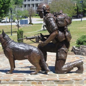 South Carolina War Dog Memorial by Renee Bemis 