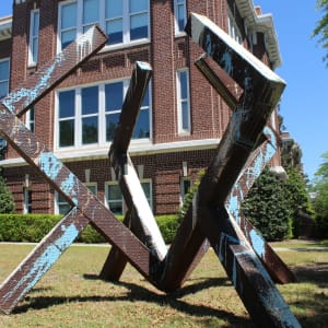 Steel Sculpture by Scott Mental 