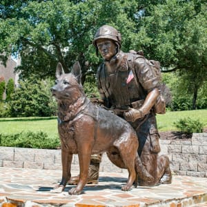South Carolina War Dog Memorial by Renee Bemis