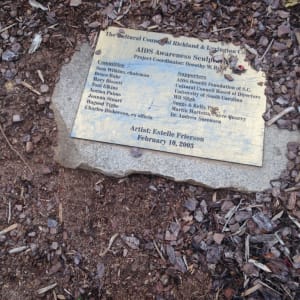 AIDS Awareness Sculpture by Estelle Frierson 