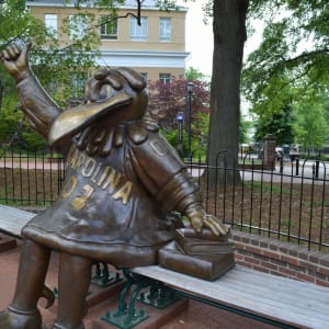 USC Campus Cocky Sculpture by Robert Allison 