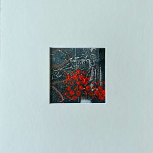 Red and grey matted #3