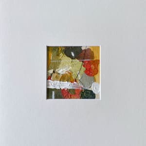 Ochre matted #4 by Lisa Sweo Eul