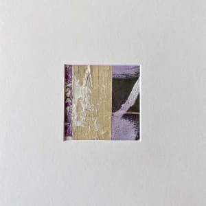 Umber, Ochre, Purple matted #7
