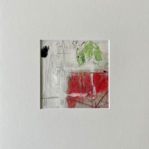 Green, Red Matted #9 by Lisa Sweo Eul