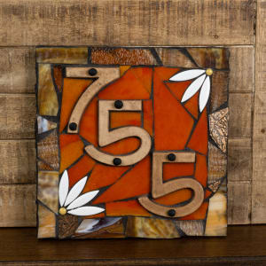 Monarch House Numbers (custom) by Kelly Nygard