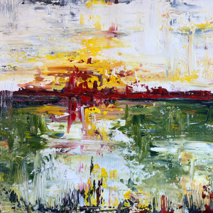 Abstact Landscape #4 by Tara Novak