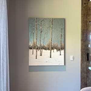 Aspens in the Snow 45 by Tara Austin Novak 