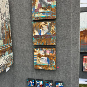 Urban Decay - Graffiti, 12 x12 set 1, 4, & 5 by Tara Austin Novak  Image: Set at Avon Arts Celebration - July 2024