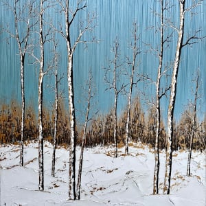 Aspens in the Snow 45 by Tara Novak 