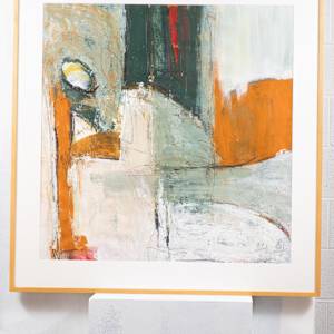 Flames Face by Brenda Baker Leigh