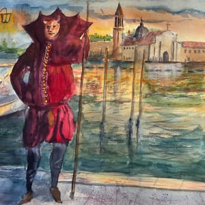 The Devil Made Me - Carnival Venice Italy by Bruce Cousins