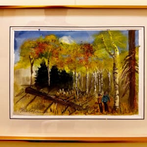 A walk in Fall Aspen Glow by Bruce Cousins, AIA Emeritus 