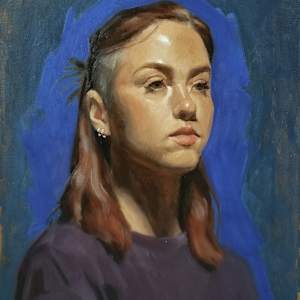 Kelly in Blue by Gabbie Davis