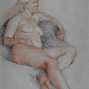 Lauren Reclined by Gabbie Davis