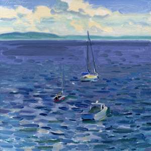 Three Bayside Boats, Image 1.