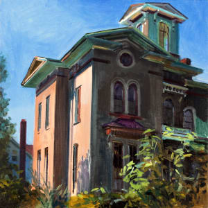 The Apgar Mansion, Frenchtown by John Schmidtberger