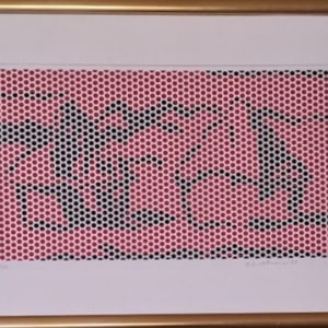 Haystacks #6 by Roy Lichtenstein 