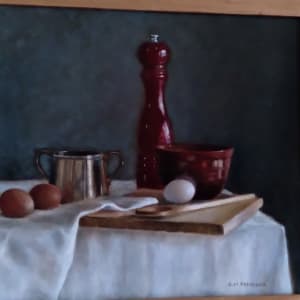 Table Still Life by Cindy M. Peterson 