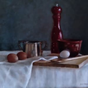 Table Still Life by Cindy M. Peterson