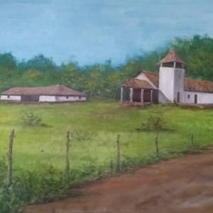 Saint Anthony Chapel Brazil Old Road by Talita Moraes Marcillo