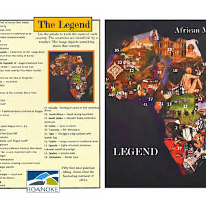 African Mosaic by Charlene Graves  Image: African Mosaic Brochure (Inside)