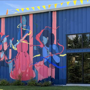 Untitled (Barrows Inc Mural) by Tandem (Libby and Josh Nolan-Shafer), Maggie Perrin-Key 